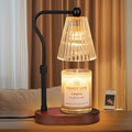 Candle Warmer Lamp with Timer Dimmer Adjustable Height,Mothers Day Gifts,Electric Wax Warmer Vintage Home Decor for Scented
