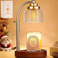Candle Warmer Lamp with Timer Dimmer, Adjustable Height Wax Melt Warmer for Jar Candles, Vintage Home Decor & Aesthetic