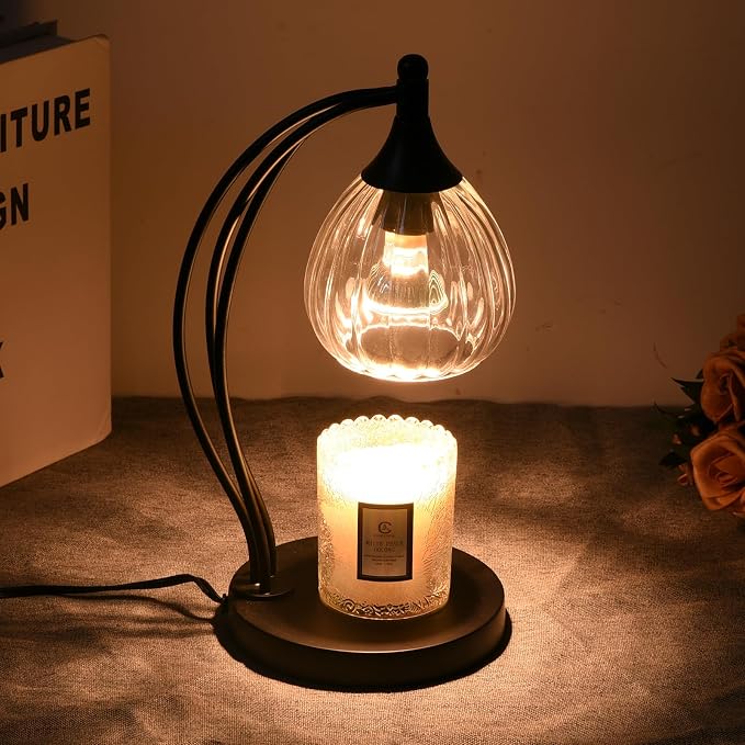 Candle Warmer Lamp with Timer Dimmer - Candle Lamp for Jar Candles - Birthday Gifts for Women Mom Home Decor House Warming