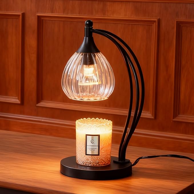 Candle Warmer Lamp with Timer Dimmer - Candle Lamp for Jar Candles - Birthday Gifts for Women Mom Home Decor House Warming