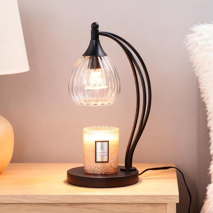 Candle Warmer Lamp with Timer Dimmer - Candle Lamp for Jar Candles - Birthday Gifts for Women Mom Home Decor House Warming