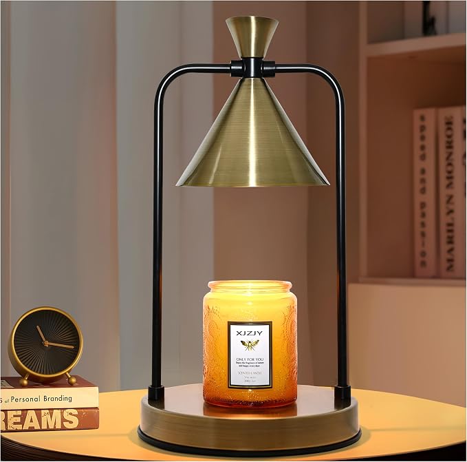 Candle Warmer Lamp with Timer Dimmer,Electric Candle Warmer, Candle Lamp with Large Base for Scented Jar Candles,Birthday