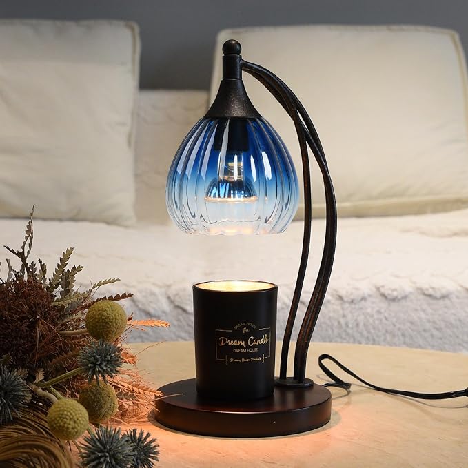Candle Warmer Lamp with Timer Dimmer - Electric Candle Warmer Light Wax Warmer for Jar Candles - Candle Lamp Warmer Unique