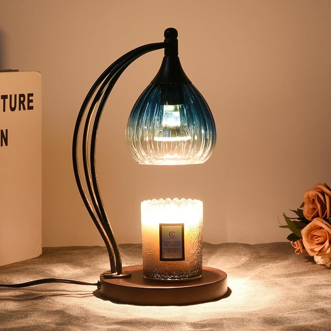 Candle Warmer Lamp with Timer Dimmer - Electric Candle Warmer Light Wax Warmer for Jar Candles - Candle Lamp Warmer Unique