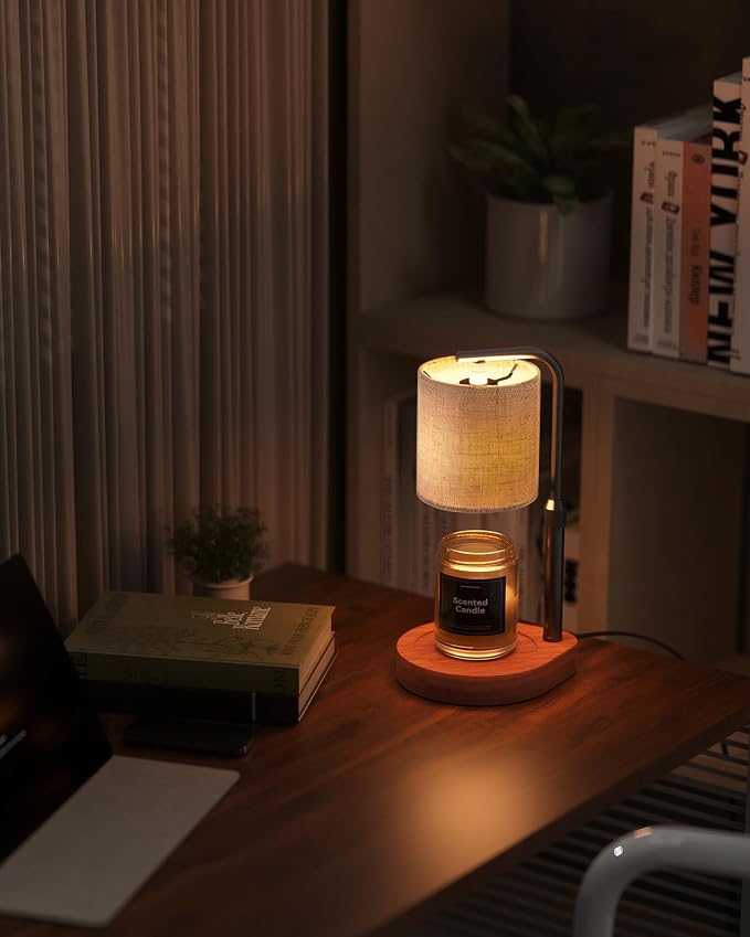 Candle Warmer Lamp with Timer & Dimmer for Yankee Candles, Adjustable Height Candle Warmer for Jar Candles, alternate product