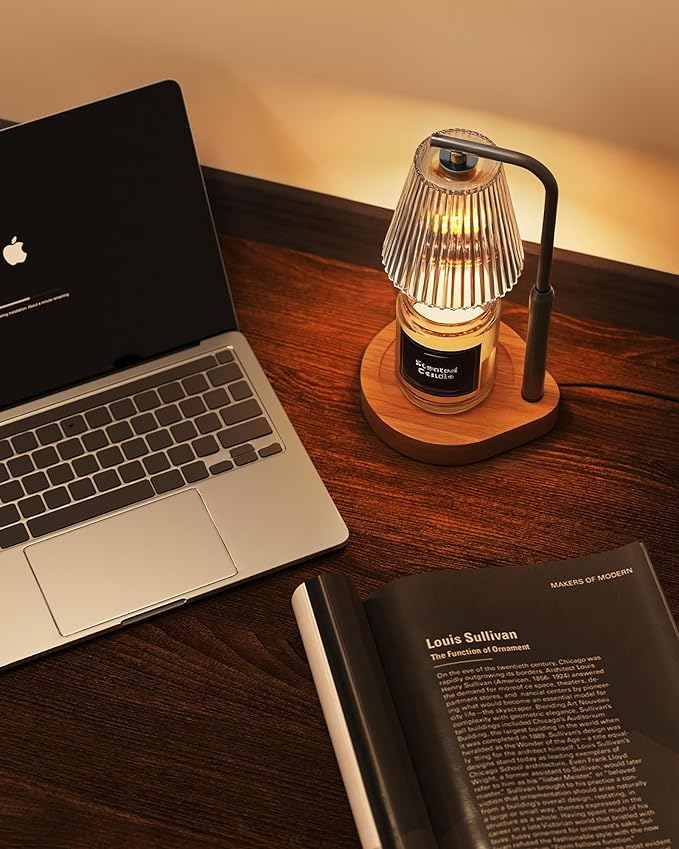 Candle Warmer Lamp with Timer & Dimmer for Yankee Candles, Adjustable Height Candle Warmer for Jar Candles, alternate product