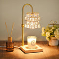 Candle Warmer Lamp with Timer,Electric Candle Warmer Dimmable and Height Adjustable Wax Melt Warmer for Scented Wax Jar