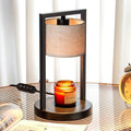Candle Warmer Lamp with Timer, Electric Candle Warmer for Jar Candles, Dimmable Warming Light with 2 Bulbs, House Warming