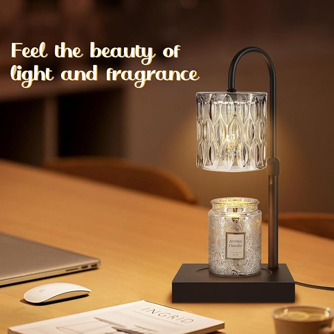 Candle Warmer Lamp with Timer, Electric Candle Warmer for Jar Candles, House Warming Gifts, Birthday Gifts for Mom Women