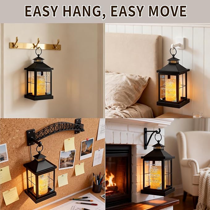 Candle Warmer Lamp with Timer,Lantern Warmer Compatible with 3 Wick Candles,Vintage Dimmable Lamp Candle Warmer Lantern with