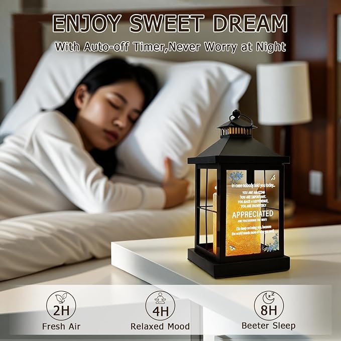 Candle Warmer Lamp with Timer,Lantern Warmer Compatible with 3 Wick Candles,Vintage Dimmable Lamp Candle Warmer Lantern with