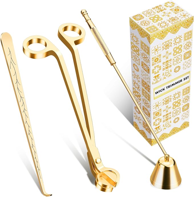 Candle Wick Trimmer, Candle Snuffer and Wick Dipper & Candle Accessory Set, alternate product view 7