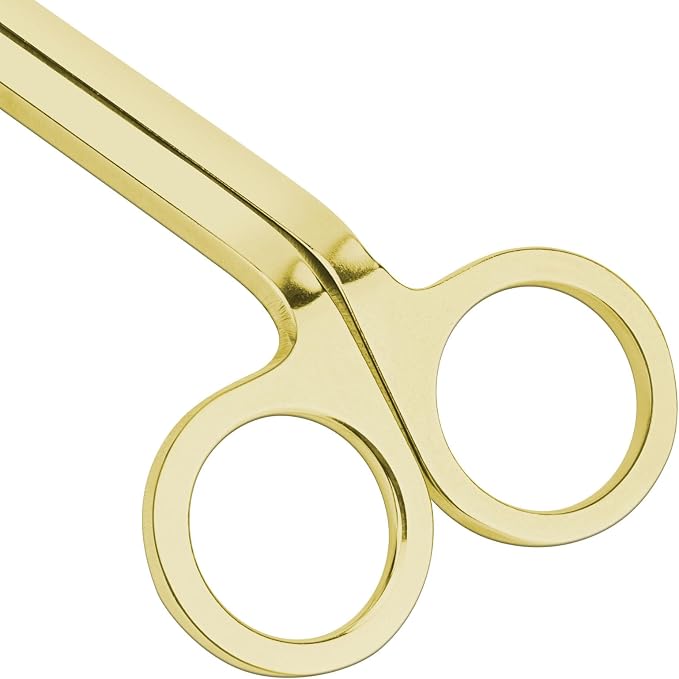 Candle Wick Trimmer, Polished Stainless Steel Wick Clipper Cutter, Scissors, Reaches Deep Into Candles to Cut Spent Cord