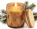 Candles Cedar Scented Candle, 100% Soy Candle 30 Hours Burn, Candle Gifts for Men and Women Valentine Mother’s Day, product
