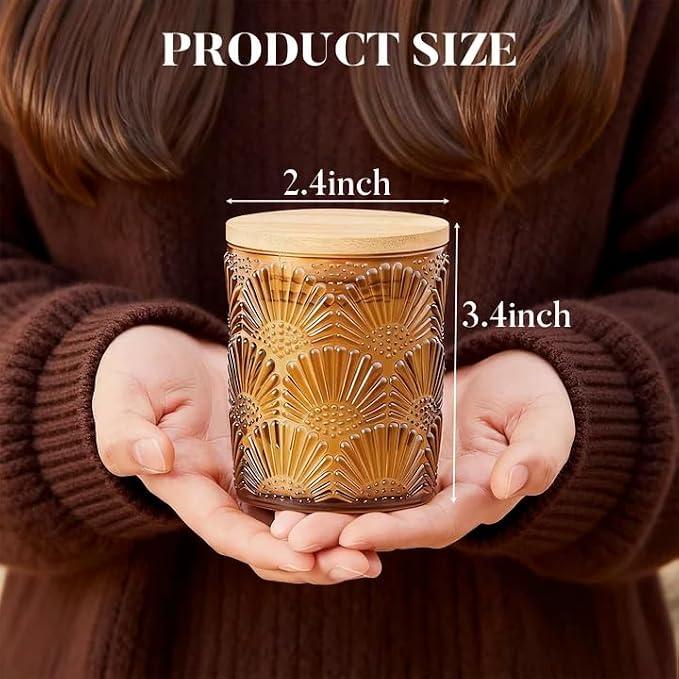 Candles Cedar Scented Candle, 100% Soy Candle 30 Hours Burn, Candle Gifts for Men and Women Valentine Mother’s Day, alternate