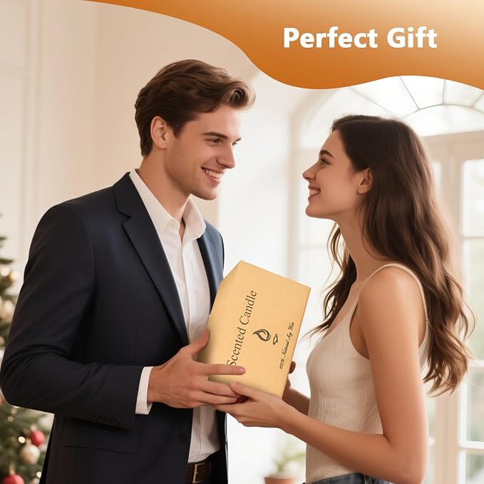 Candles for Home Scented, 2 Pack Scented Candles for Stress Relief & Self-comfort, alternate product view 7