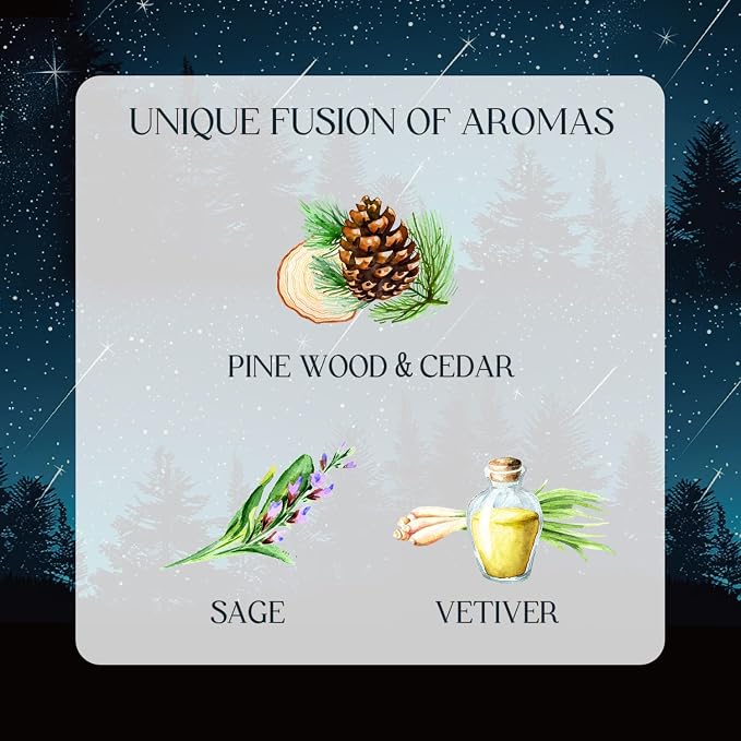 Candles for Men, Scented Candles Gifts for Women, Candle Gift Set for Him, 3 Scented Votive Candles, alternate product view 2