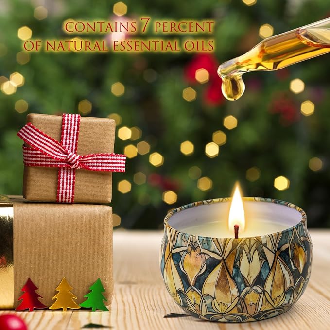 CandlesGiftsSets 12 Pack Christmas Scented Candles Gifts Set for Women, Candles for Home Scented, alternate product view 5