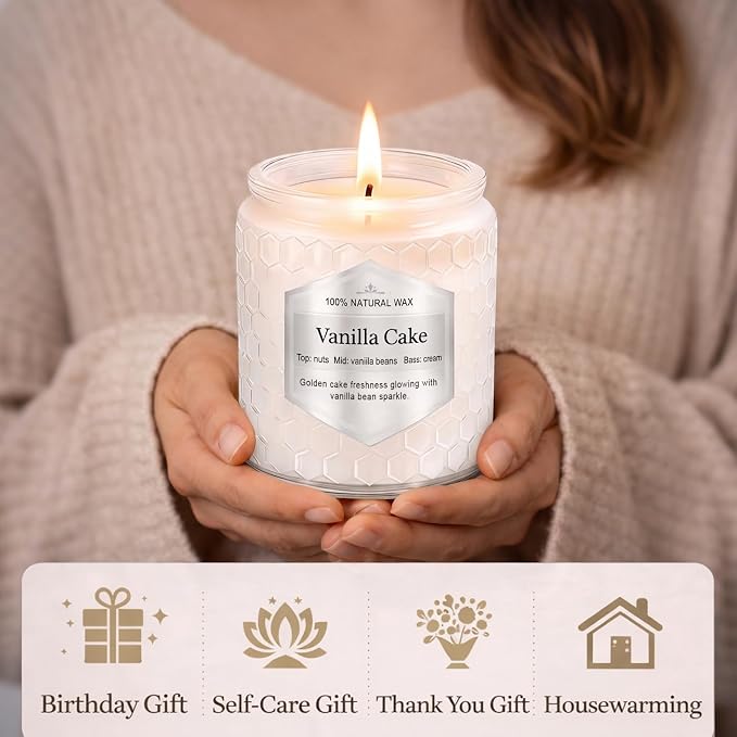 CandlesGiftsSets Scented Candles Gift Set for Women, 6 Pack Aromatherapy Soy Candles for Home, alternate product view 4
