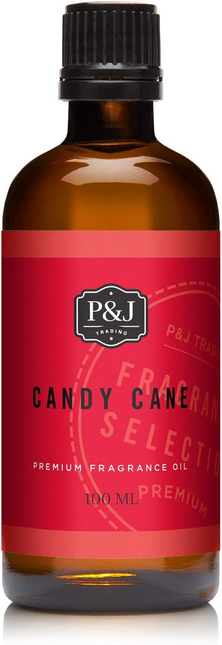 Candy Cane Scented Oil 100ml - Fragrance Oil for Candle Making, Soap Making, Diffuser Oil, product image