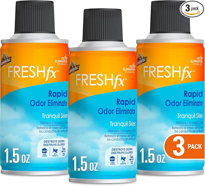 Car Air Freshener and Purifier, Car Odor Eliminator, Stocking Stuffers, 1.5 Ounce (Pack of 3), product image