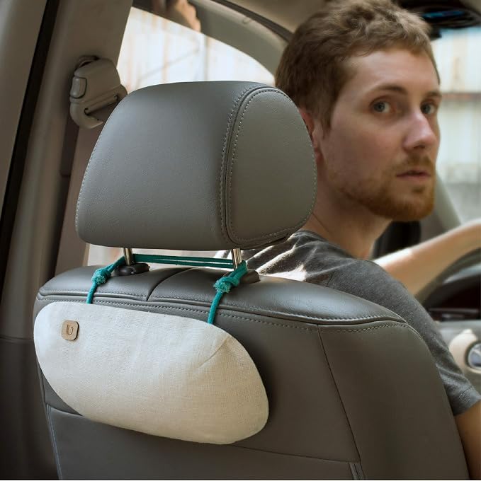 Car Air Freshener - Auto Odor Eliminator - 100% Activated Bamboo Charcoal Air Purifier, Ionizer - Absorb and Remove Smoke