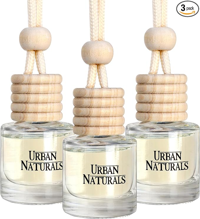 Car Air Freshener Hanging + Vent Clip, 1 Way Scent Diffuser, Long Lasting Car Fresheners Made in USA, product image