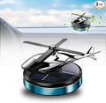 Car Air Freshener, Helicopter Solar Energy Rotating Aromatherapy Al Alloy Diffuser,Long-Lasting Fragrance, product image