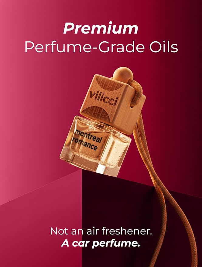 Car Air Freshener | Luxurious Auto Perfume | Premium Hanging Air Freshener | Long Lasting Fragrance for Auto and Home | 1