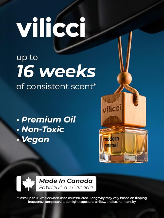 Car Air Freshener | Luxurious Auto Perfume | Premium Hanging Air Freshener | Long Lasting Fragrance for Auto and Home | 1