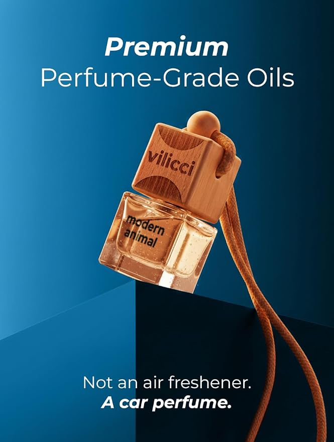 Car Air Freshener | Luxurious Auto Perfume | Premium Hanging Air Freshener | Long Lasting Fragrance for Auto and Home | 1