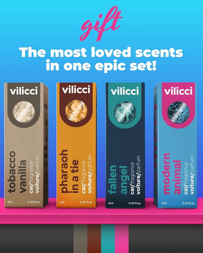 Car Air Freshener | Luxurious Auto Perfume | Premium Hanging Air Freshener | Long Lasting Fragrance for Auto and Home | 1