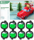 Car Air Freshener Vent Clips, 8 Pack, Provides Long-Lasting Scent, Up to 240 Days, Odor Eliminator (Cedar), product image