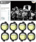 Car Air Freshener Vent Clips, 8 Pack, Provides Long-Lasting Scent, Up to 240 Days, Odor Eliminator (Ice Scent), product image
