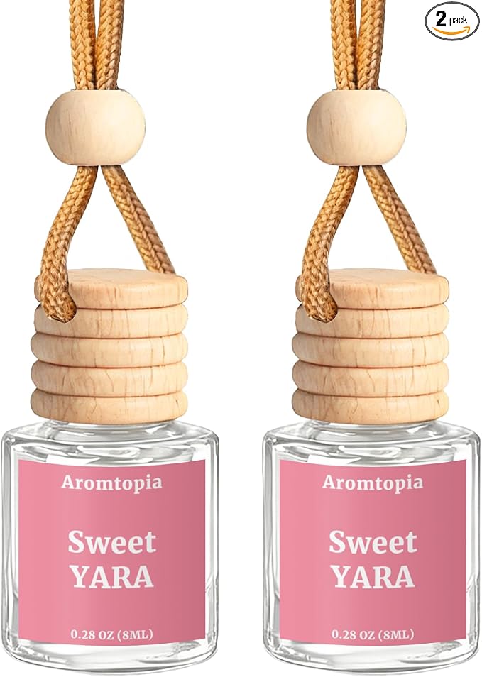 Car Air Fresheners, Hanging Essential Oil Car Diffuser, Aromtopia Long-Lasting Odor Eliminator Automotive Air Fragrance