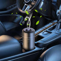 Car Aromatherapy Diffusers for Essential Oils,Mini USB Air Scent Small Humidifier with 7-LED Color Changing for Car Room Home