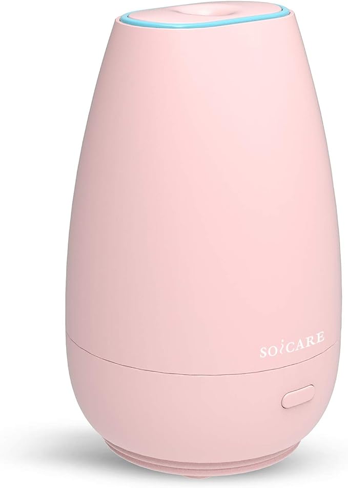 Car Diffuser,Small Portable Car Essential Oil Diffuser with Built-in USB Cable,Mini Aromatherapy Diffuser for