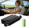Car Fan with 4000mAh Battery, Portable Car Air Conditioner for Front or Back Seat Cooling, Easy Install Car Seat Fan for