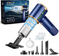 Car Handheld Vacuum Cordless: Car Vacuum Cleaner with 16000Pa Ultra-Strong Suction, Brushless Motor & HEPA Filter, product