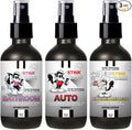 Car, Kitchen, & Bathroom Odor Eliminator Spray | Trash Can & Toilet Deodorizer, Kitchen Spray, Garbage Odor Remover | 3 4 oz