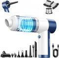 Car Vacuum Cleaner Cordless, 4 in 1 Portable Vacuum Cleaner 16000PA High Power Air Duster & Air Blower & Pump, Rechargeable