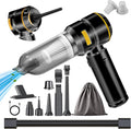 Car Vacuum Cleaner High Power - 22000PA Portable Cars Vacuum 4 in 1 Compressed Air Duster & Air Blower & Pump Hand Held