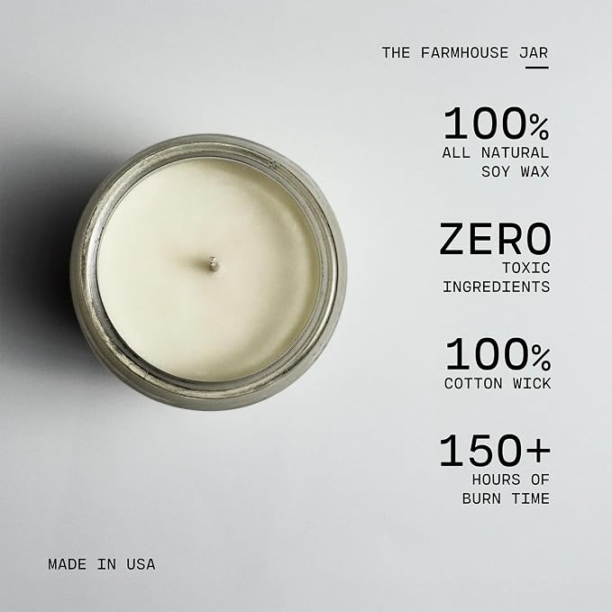 Caramel Corn - 26oz Beeswax and Soy Candles - Farmhouse Collection - 100% Natural, alternate product view 3