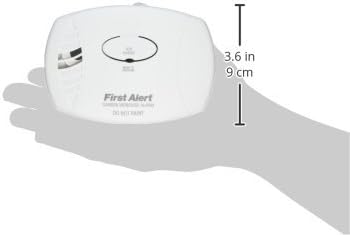 Carbon Monoxide Detector, No Outlet Required, Battery Operated, CO400, White, 2 Count (Pack of 1) in White., alternate view 9