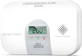 Carbon Monoxide Detectors, 10 Year Product Life CO Detector with LCD Digital Display and Sound Warning, ETL