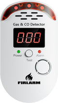 Carbon Monoxide Detectors, Plug in CO Detector with LED Digital Display, Portable CO Alarm Monitor for Home, Hotel, Office