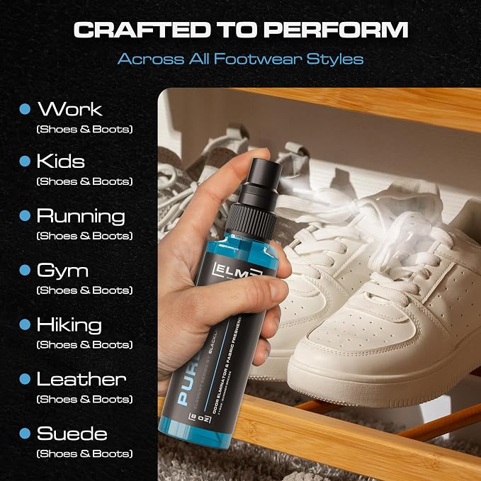 CarCare 4-in-1 Shoe Deodorizer Spray — Multipurpose Car Air Freshener, Shoe Spray for Smelly Shoes, alternate product view 4