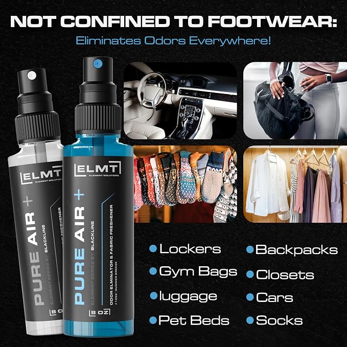 CarCare 4-in-1 Shoe Deodorizer Spray — Multipurpose Car Air Freshener, Shoe Spray for Smelly Shoes, alternate product view 5