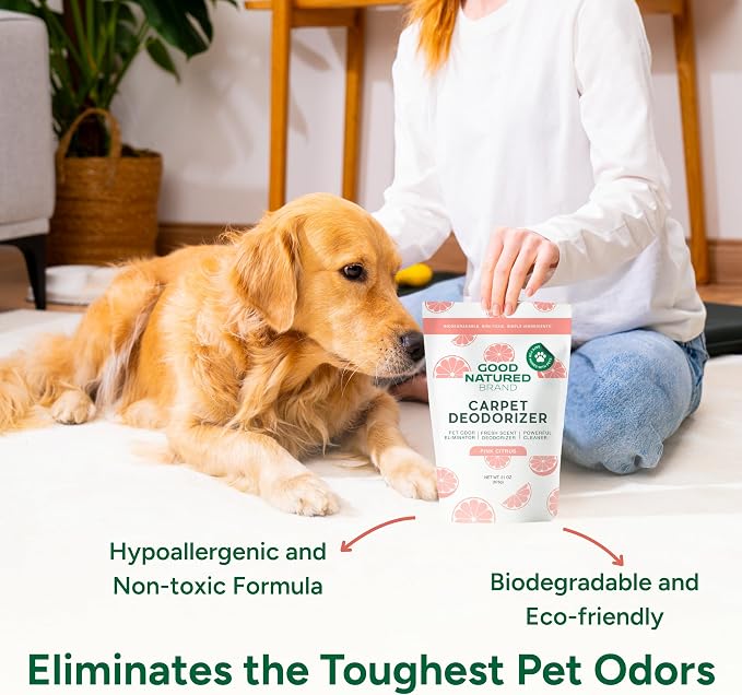 | Carpet Deodorizer & Freshener Powder | 31 oz Pet Odor Eliminator for Strong Odor & Pet Urine |, alternate product view 5