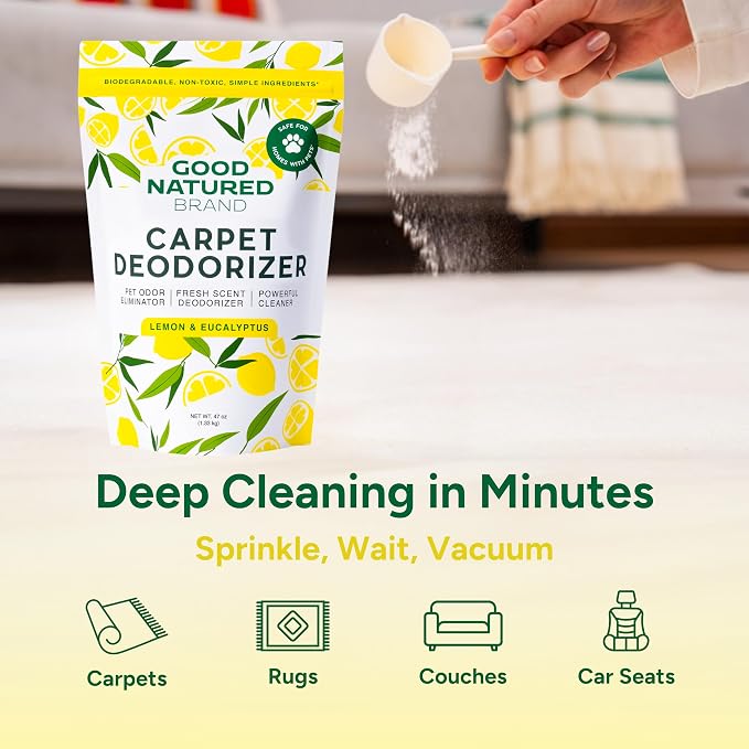 | Carpet Deodorizer & Freshener Powder | 47 oz Pet Odor Eliminator for Strong Odor & Pet Urine |, alternate product view 3